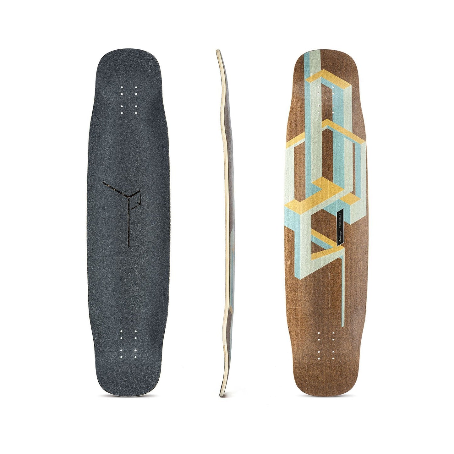 Loaded: Basalt Tesseract Longboard Skateboard Deck - Motion Boardshop