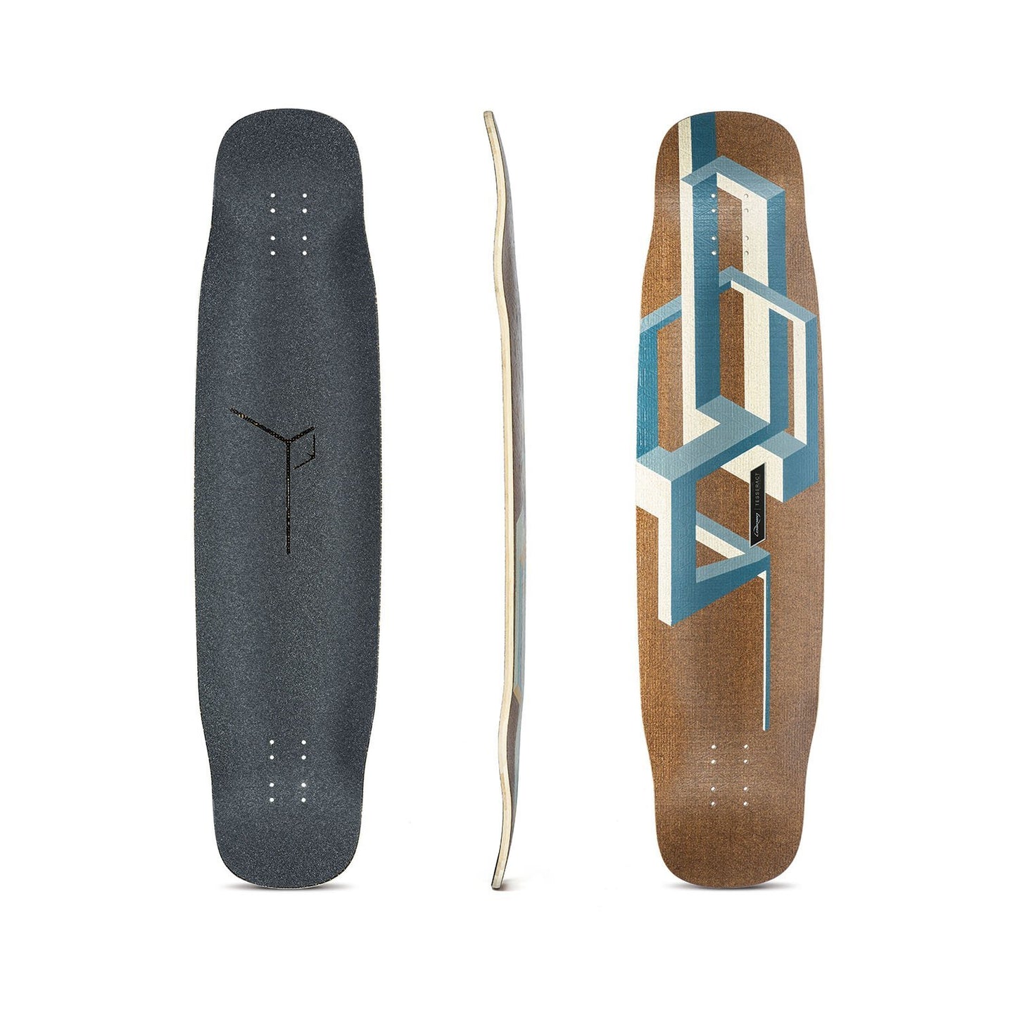 Loaded: Basalt Tesseract Longboard Skateboard Deck - Motion Boardshop