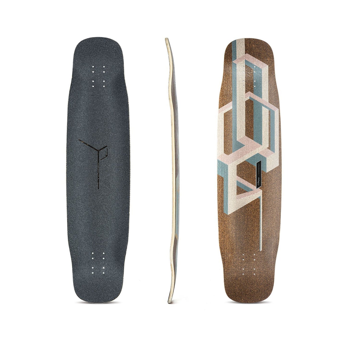 Loaded: Basalt Tesseract Longboard Skateboard Deck - Motion Boardshop