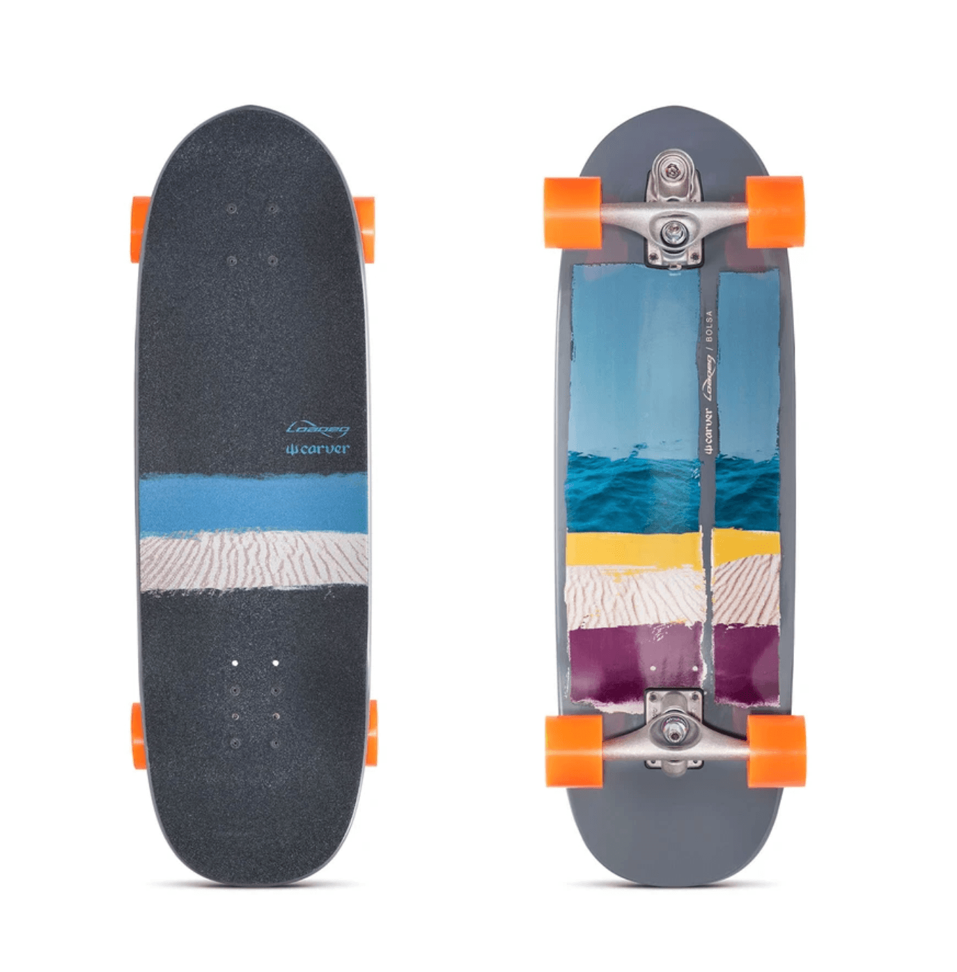 Loaded/Carver: Bolsa Surfskate Longboard Complete (C7 Trucks) - Motion Boardshop