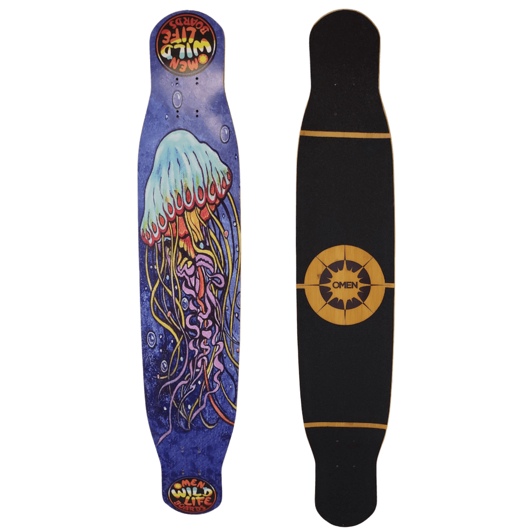 Omen: 48'' Man-O-War Dancer Longboard Skateboard Deck - Motion Boardshop