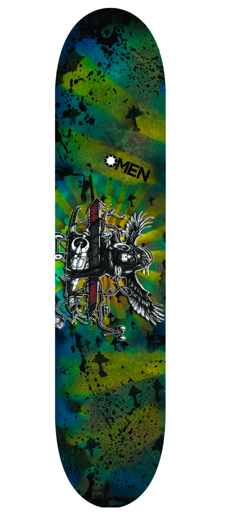 Omen: Bombs Away 8" Skateboard Deck - Motion Boardshop