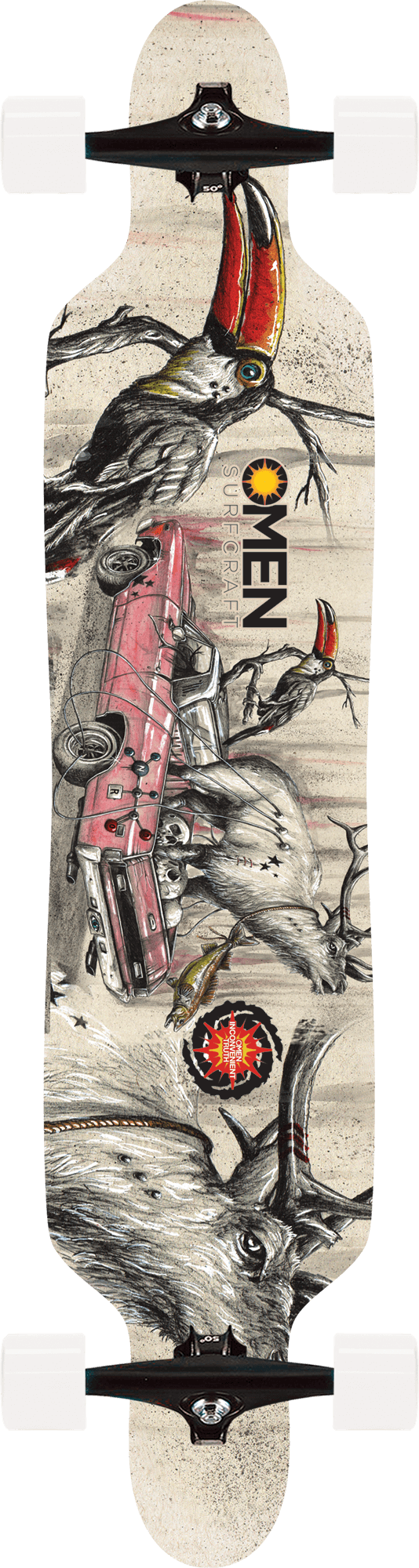 Omen: Elk Amino 42" Longboard Complete - Motion Boardshop