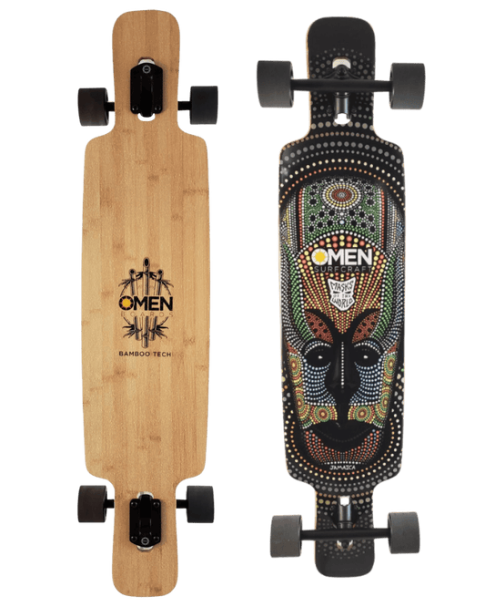 Omen: Jamaica Mask 41.5" Longboard Complete - Motion Boardshop