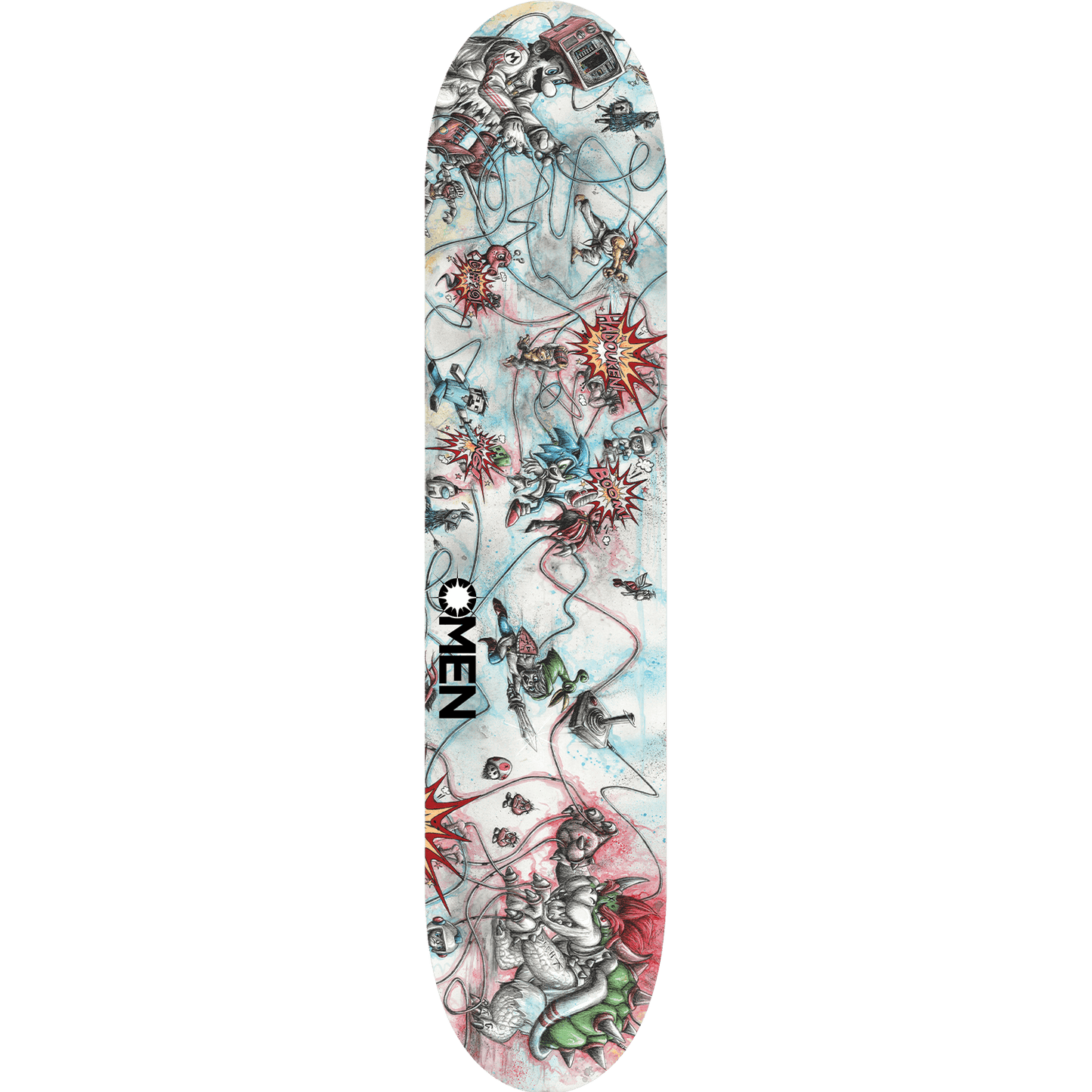 Omen: Mario Street Skateboard Deck - Motion Boardshop