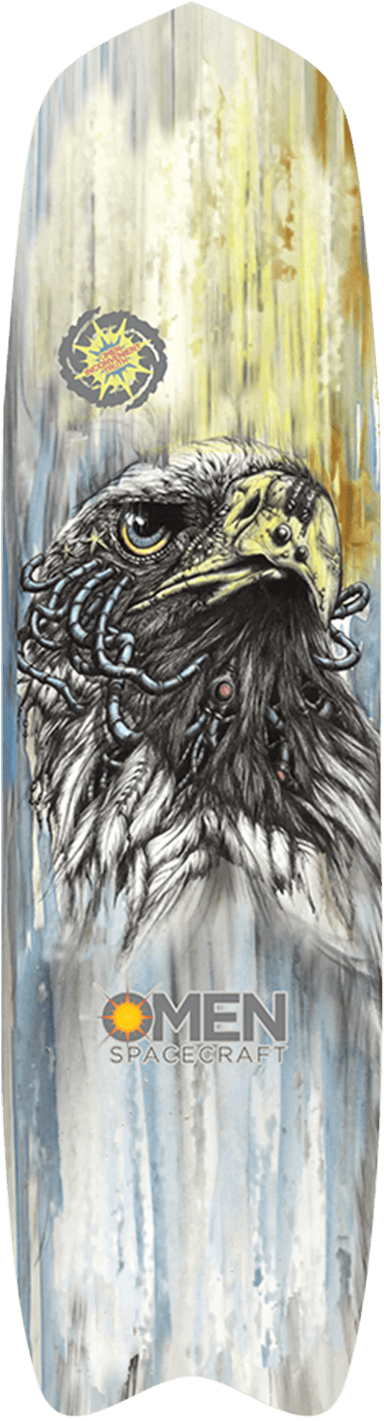 Omen: Roswell (Eagle) Rat Rod Longboard Skateboard Deck - Motion Boardshop