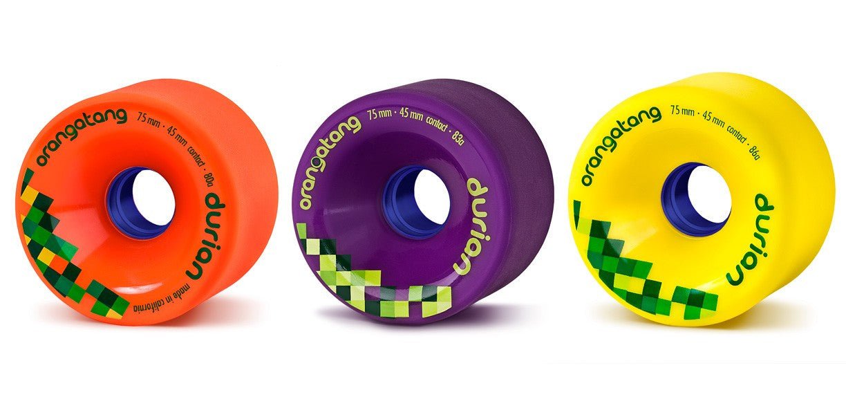 Orangatang: 75mm Durian Longboard Skateboard Wheels - Motion Boardshop