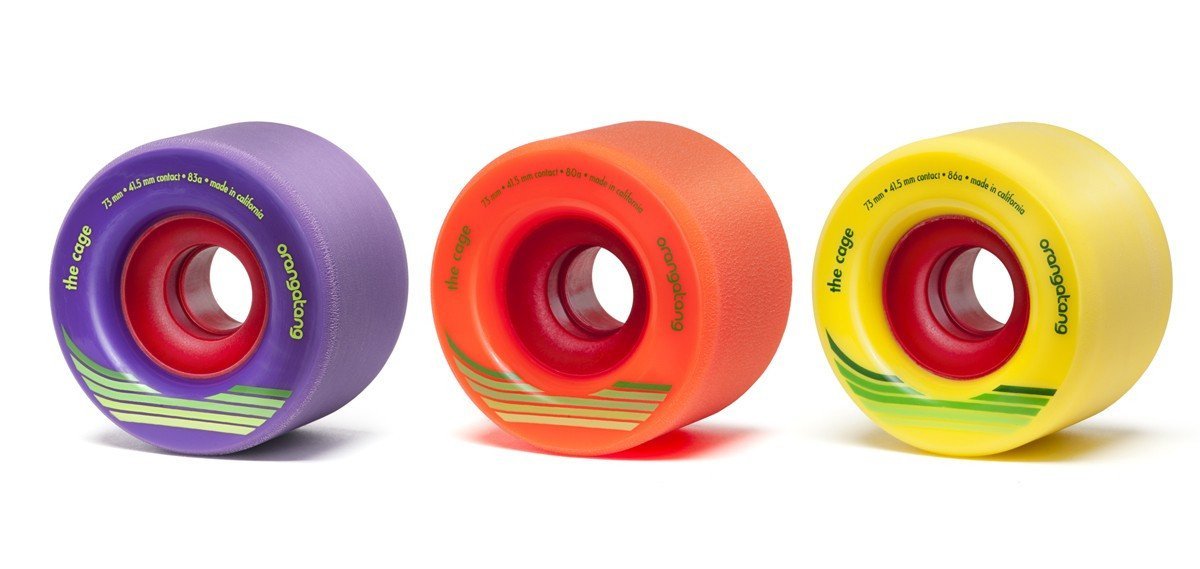 Orangatang: The Cage 73mm Longboard Skateboard Wheels - Motion Boardshop