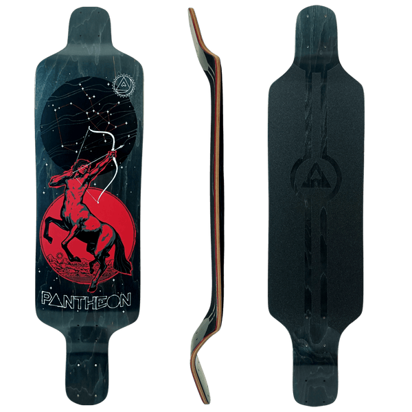 Pantheon Supersonic LDP Longboard Skateboard Deck Motion