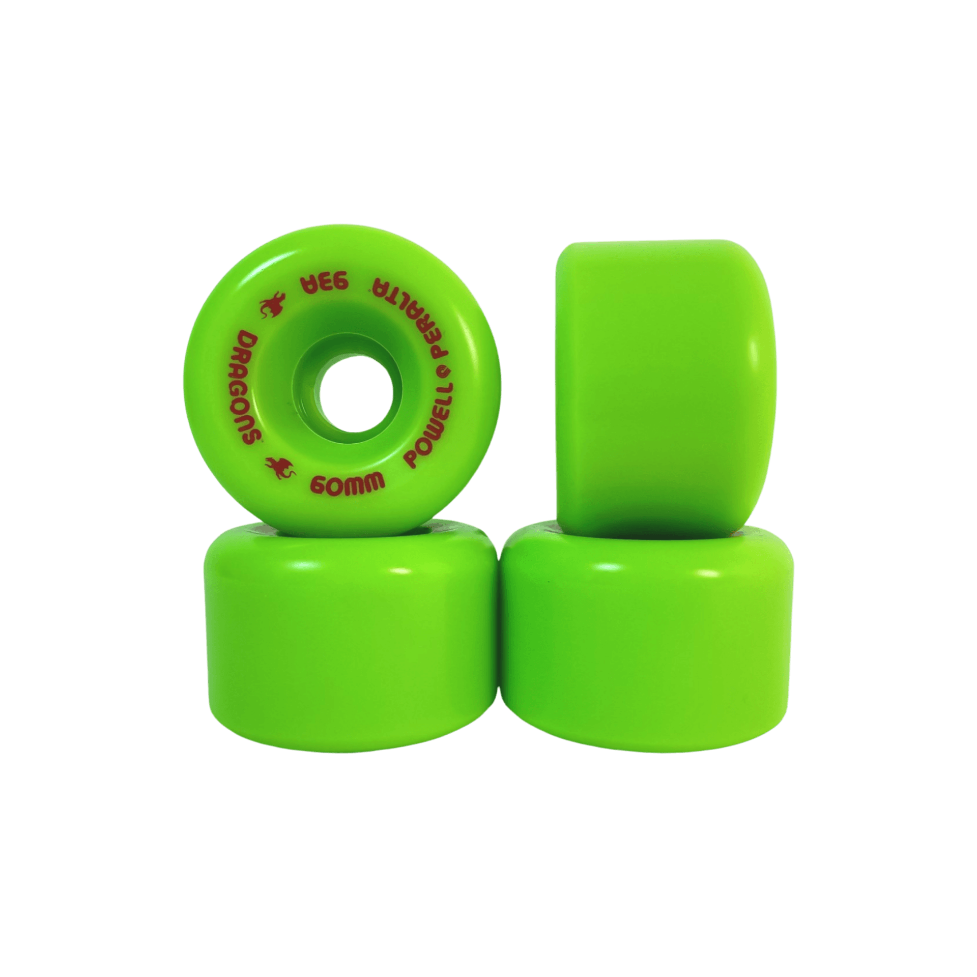 Powell Peralta: Dragon Formula Skateboard Wheels 93a Green - Motion Boardshop