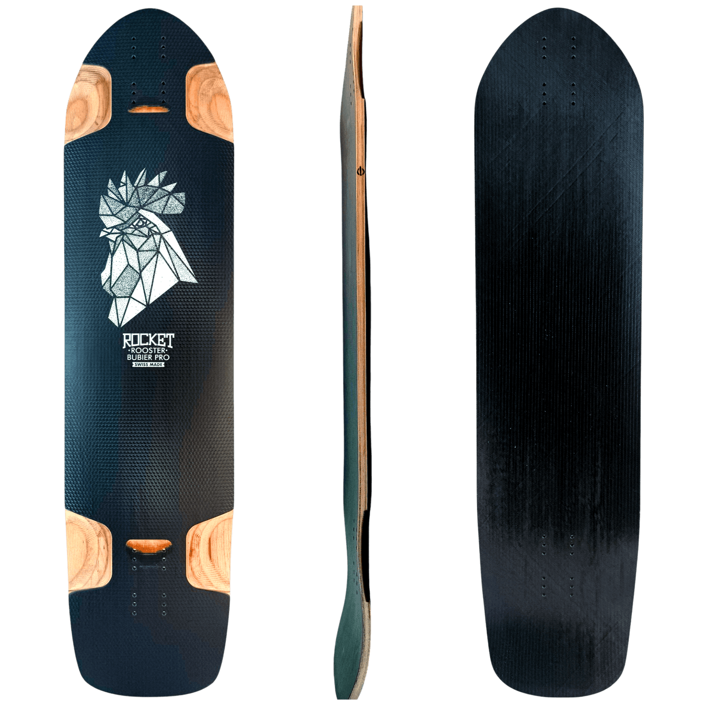 Rocket: Rooster (David Bubier Pro) Longboard Deck - Motion Boardshop