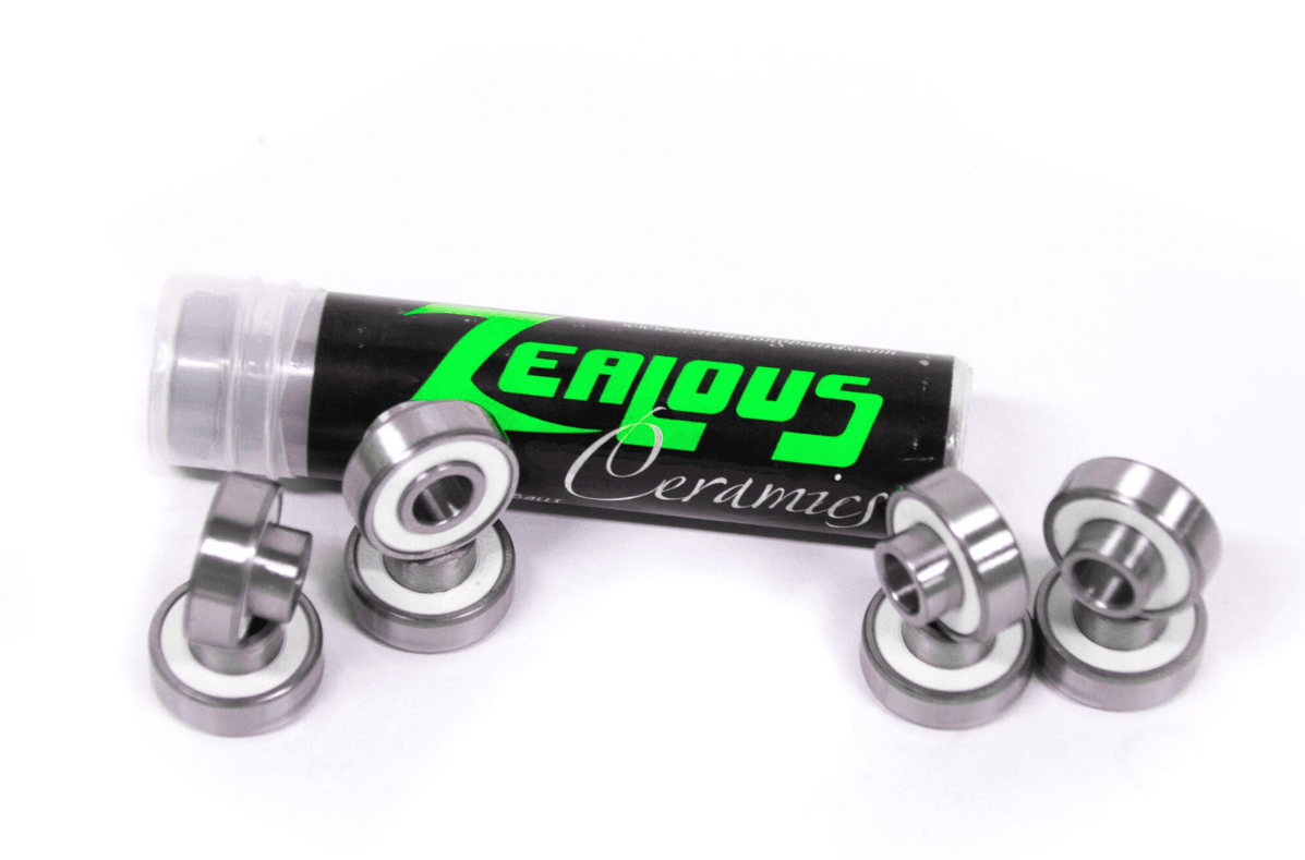 Zealous: Ceramic Longboard Skateboard Bearings - Motion Boardshop