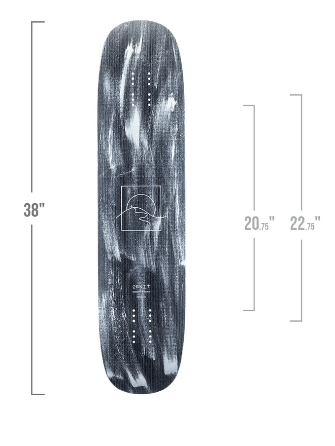 Zenit: Mini Marble 38" DK Longboard Skateboard Deck - Motion Boardshop