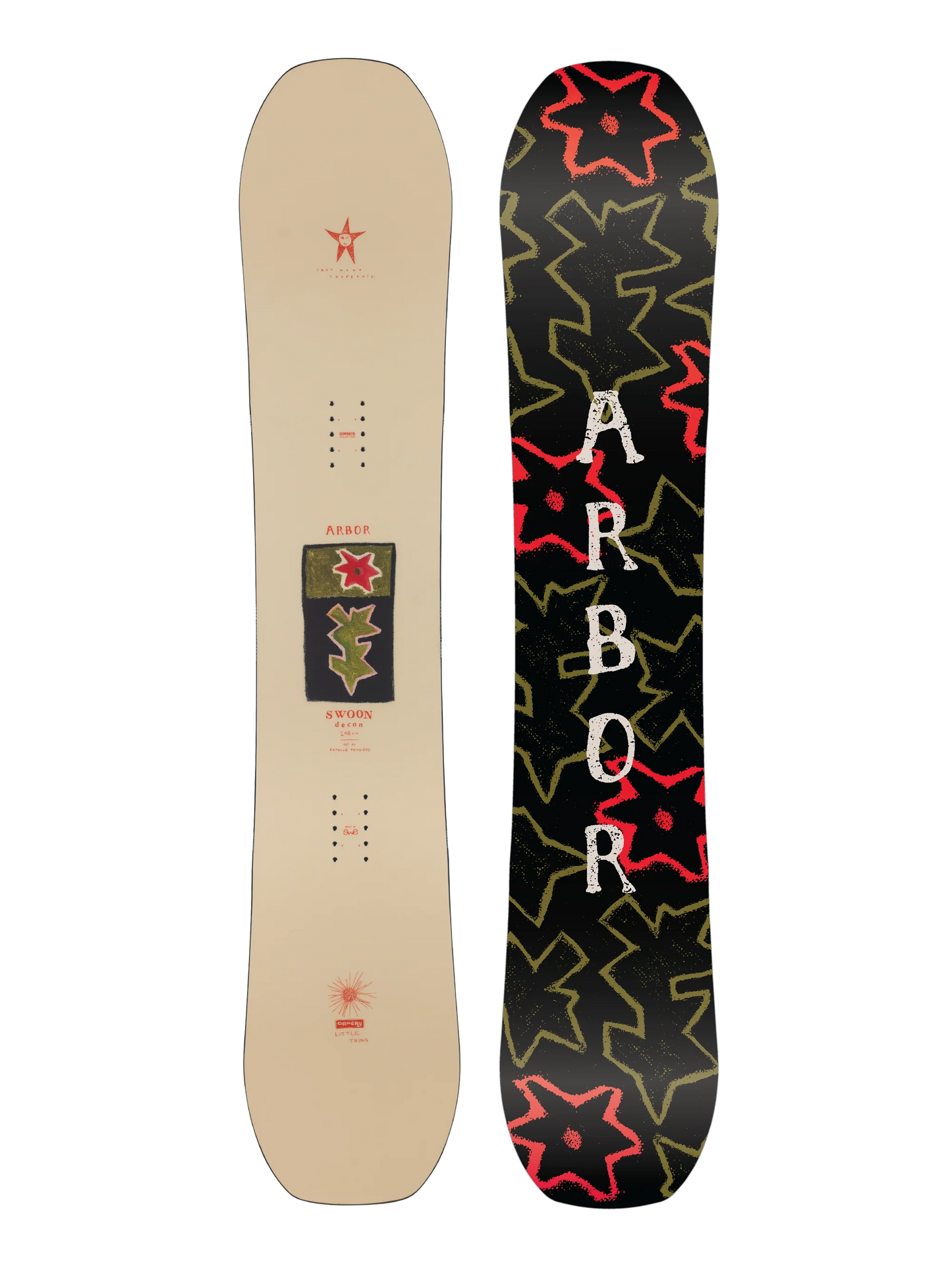 Arbor: Swoon Decon Women's Snowboard Deck