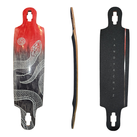 Landyachtz: Drop Cat 38" Python Longboard Deck