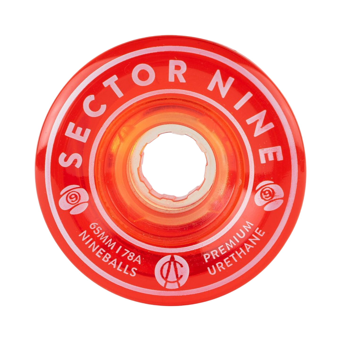 Sector 9: 65mm 78a Nineballs Longboard Skateboard Wheels