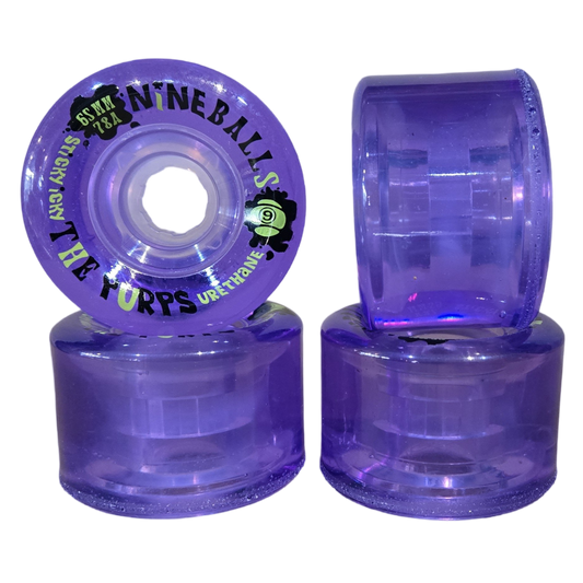 Sector 9: 65mm 78a Nineballs Longboard Skateboard Wheels (PURPS)