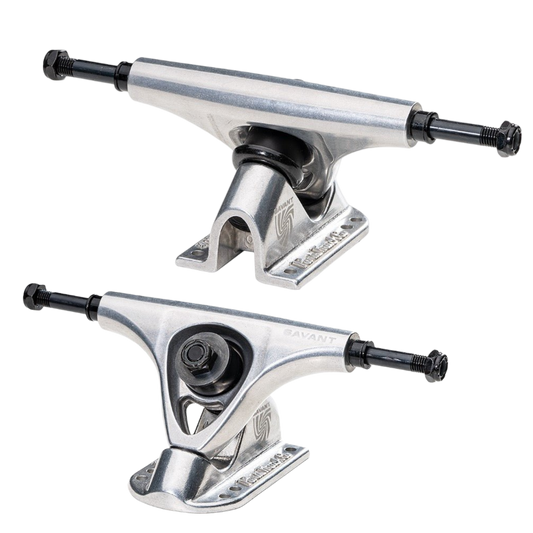Paris: 125mm-135mm 50º Savant Convertible Longboard Truck