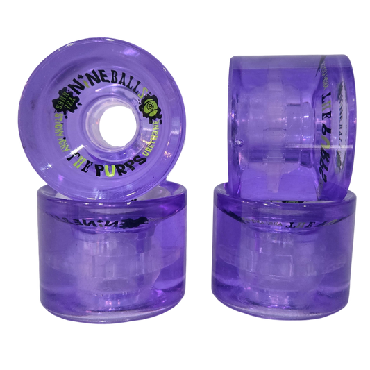 Sector 9: 69mm 78a Nineballs PURPS Longboard Skateboard Wheels