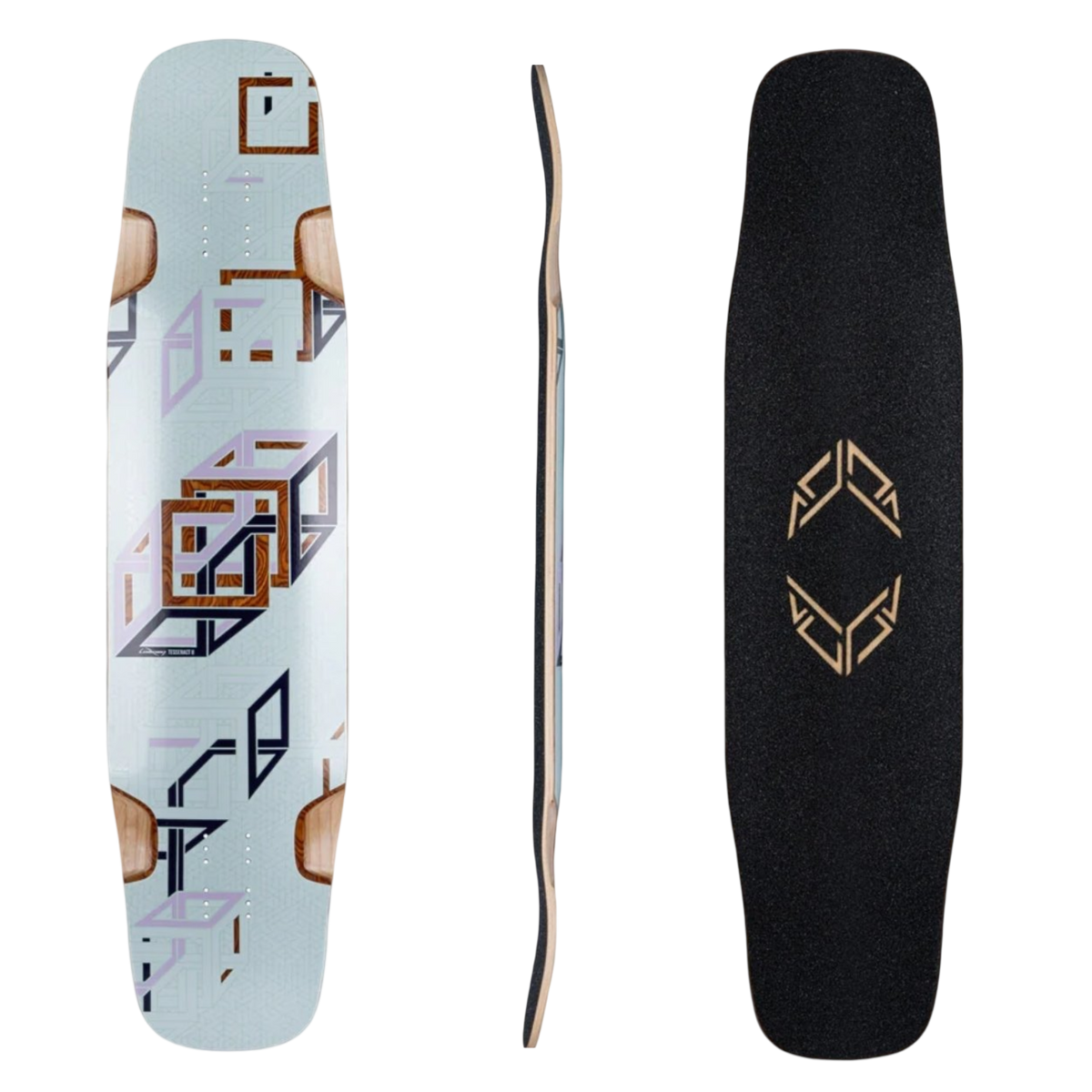 Loaded: Tesseract 2 SPECTRA Longboard Skateboard Deck – Motion 