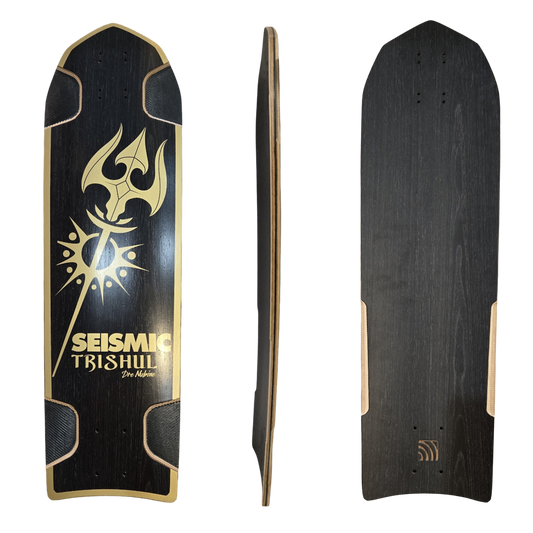 Seismic: Trishul 29.75" Longboard Skateboard Deck