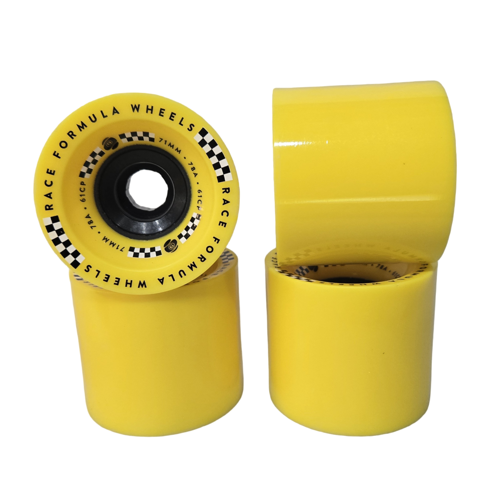 geared around Sector 9: 71mm 78a Race Formula Longboard Skateboard Wheels