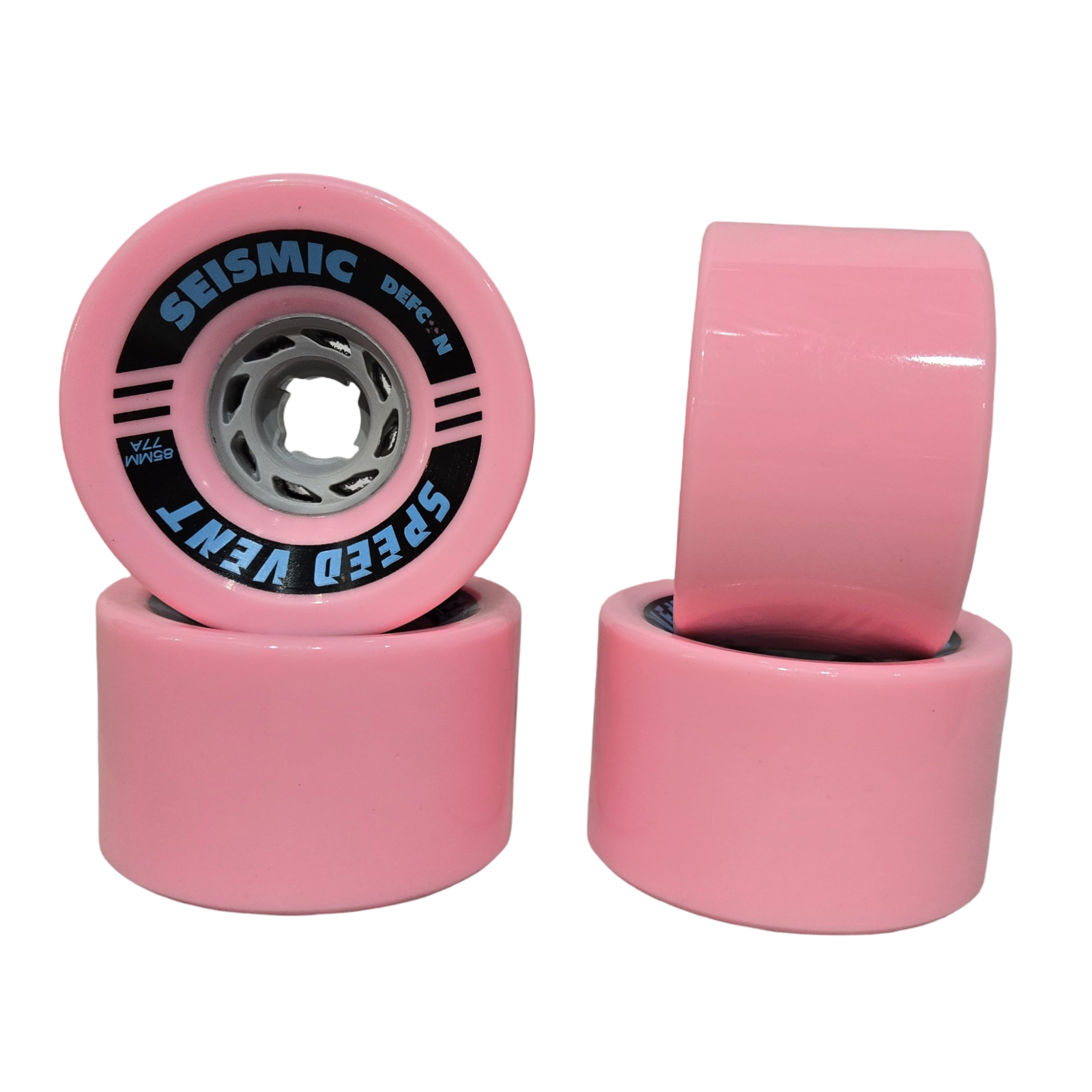 デルムンド Seismic: 85mm DEFCON Speed Vent Longboard Skateboard Wheel