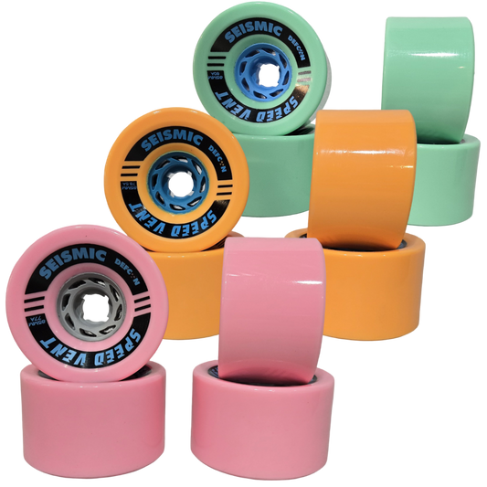 Seismic: 85mm DEFCON Speed Vent Longboard Skateboard Wheel