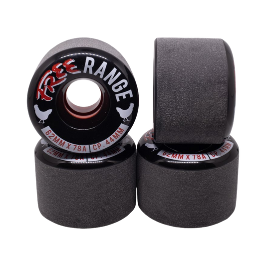 Free Wheel Co: Free Range 62mm Longboard Skateboard Wheels