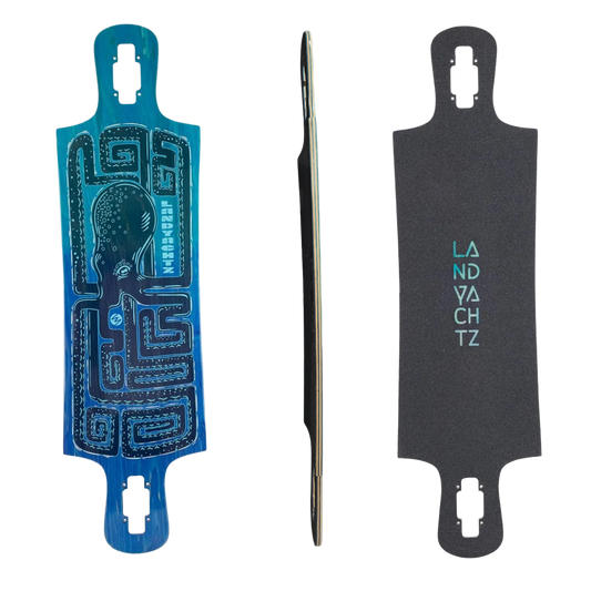Landyachtz: Drop Hammer Octomaze Longboard Deck