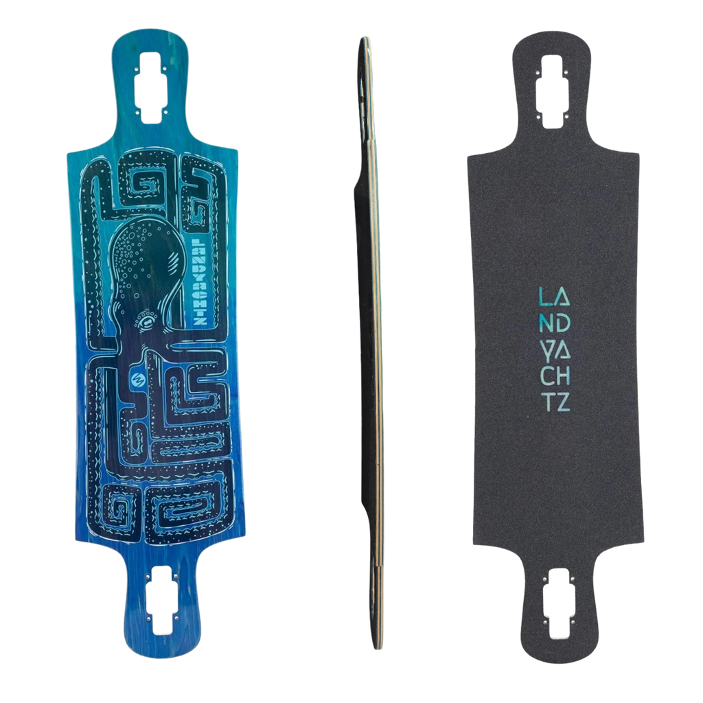 Landyachtz: Drop Hammer Octomaze Longboard Deck – Motion Boardshop