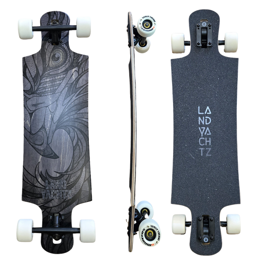 Landyachtz: Drop Hammer Black Eagle Complete (Motion Setup)