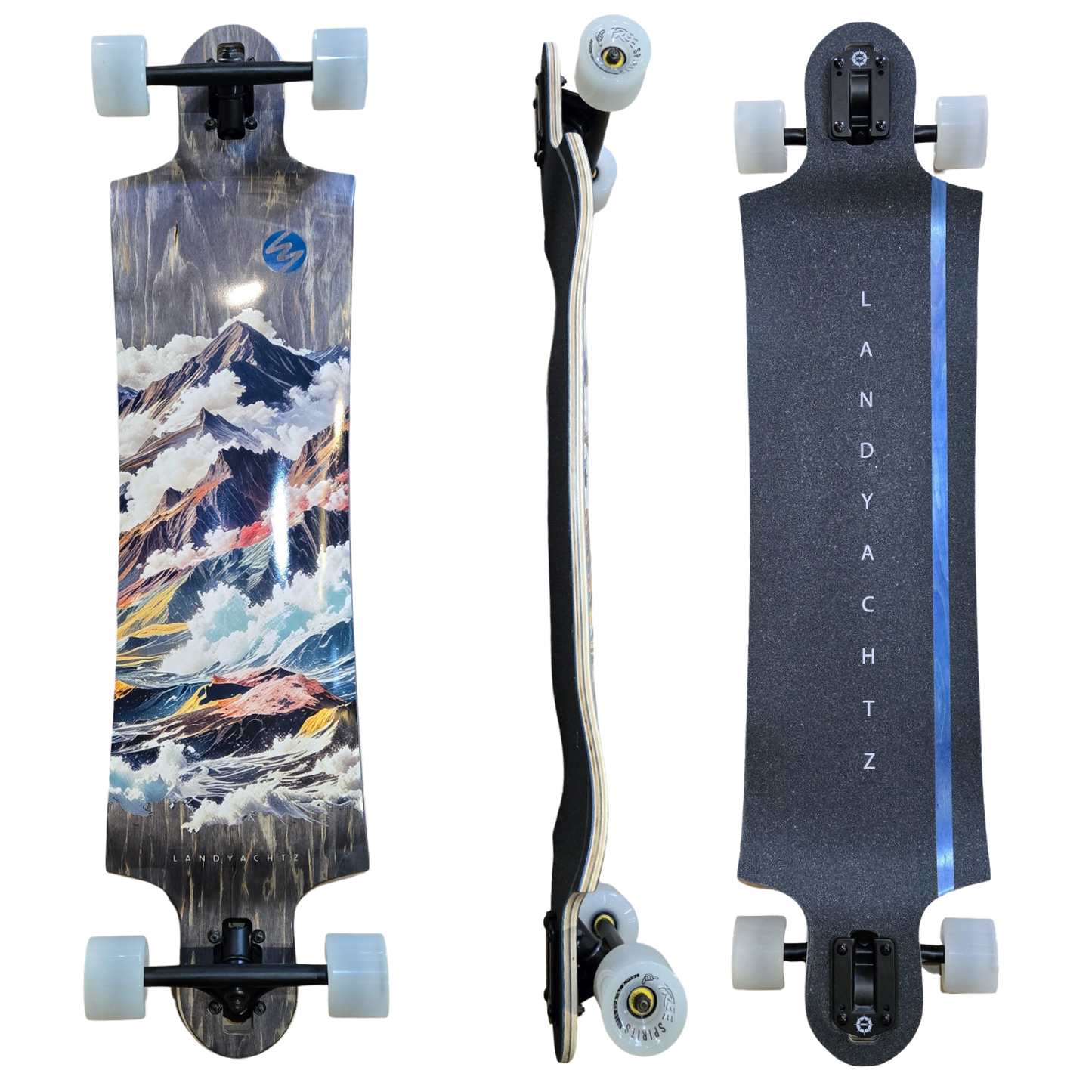 Landyachtz: Switchblade 40" Atmosphere Longboard Complete (Motion Setup)