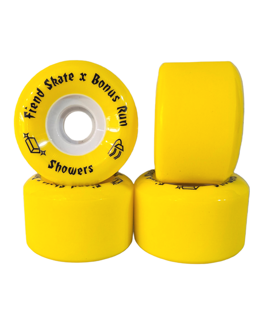 Bonus Run: 72mm Fiend Skate Showers Longboard Wheels