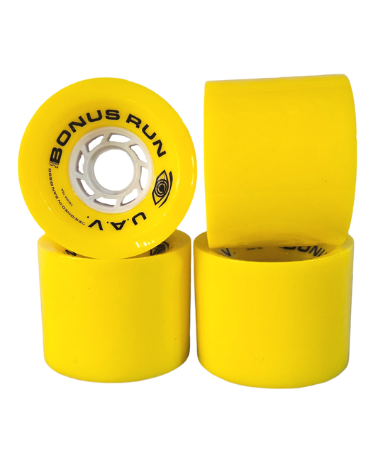 Bonus Run: 74mm Fiend Skate UAV Longboard Wheels