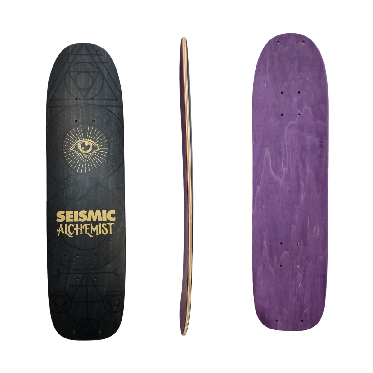 Seismic: Alchemist Longboard Skateboard Deck
