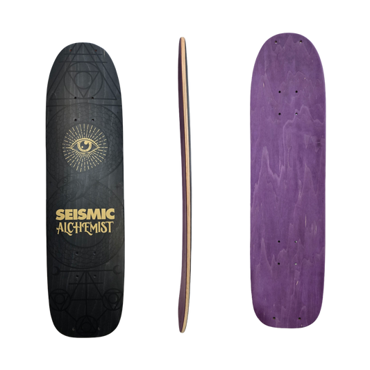 Seismic: Alchemist Longboard Skateboard Deck