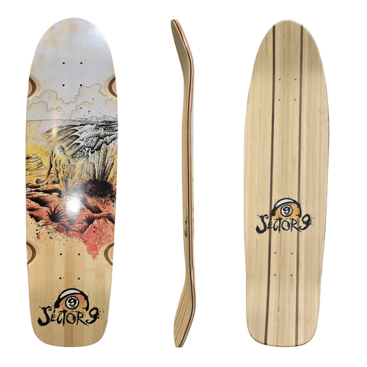 Sector 9: Bamboozler Patrol Longboard Skateboard Deck