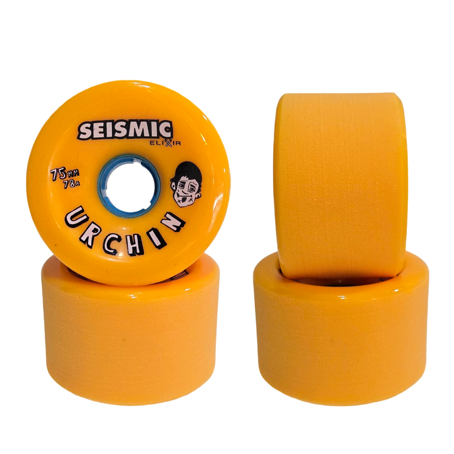Seismic: 75mm 78a Urchin Defcon Longboard Skateboard Wheels