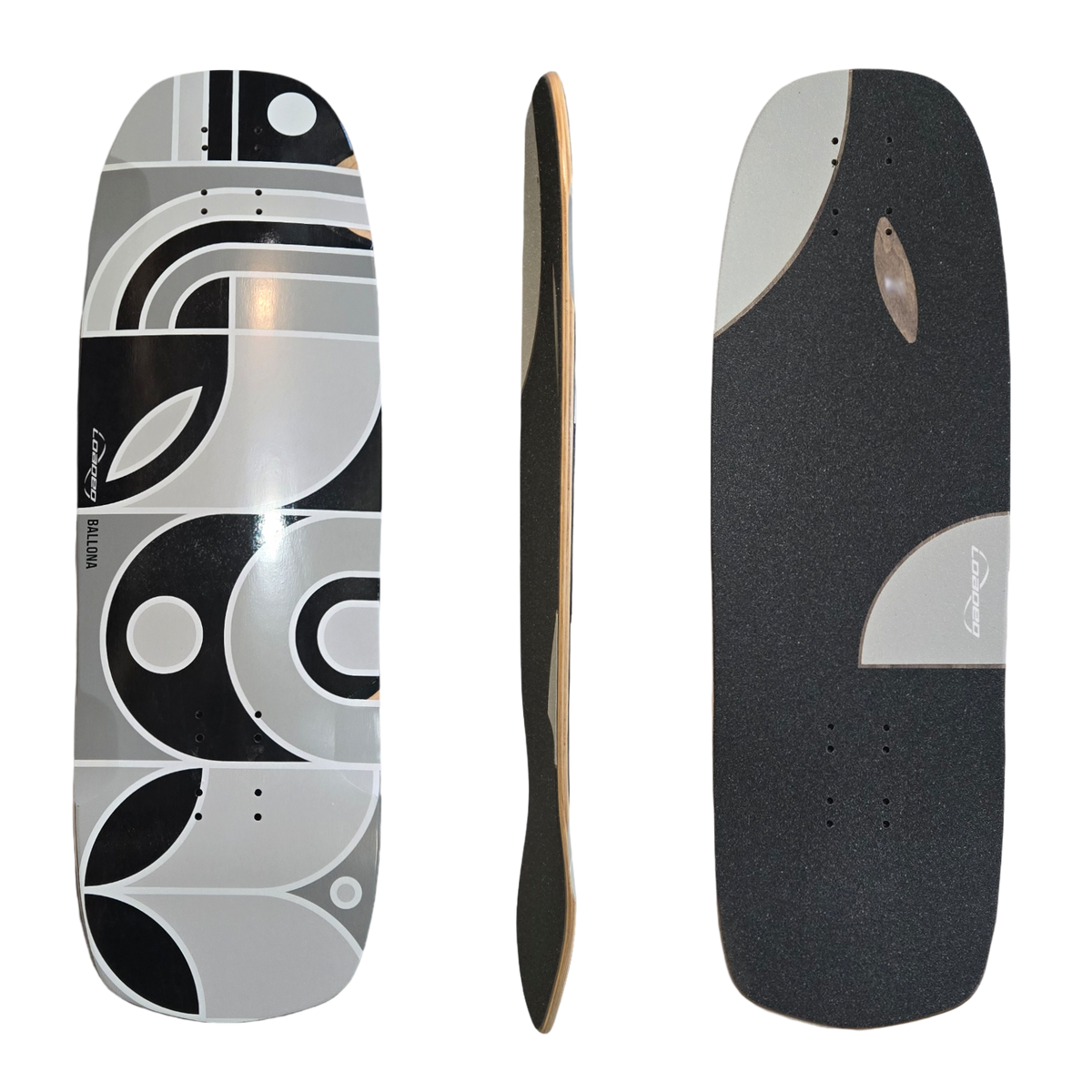 Loaded: Ballona Longboard Skateboard Deck (Orca)