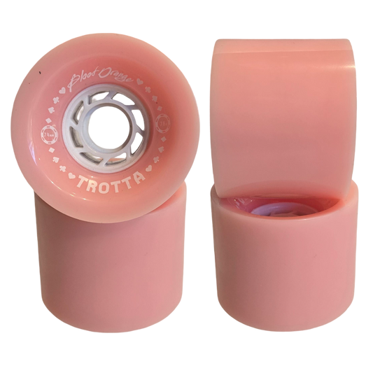 Blood Orange: 74mm 78a Trotta Pro Longboard Wheels