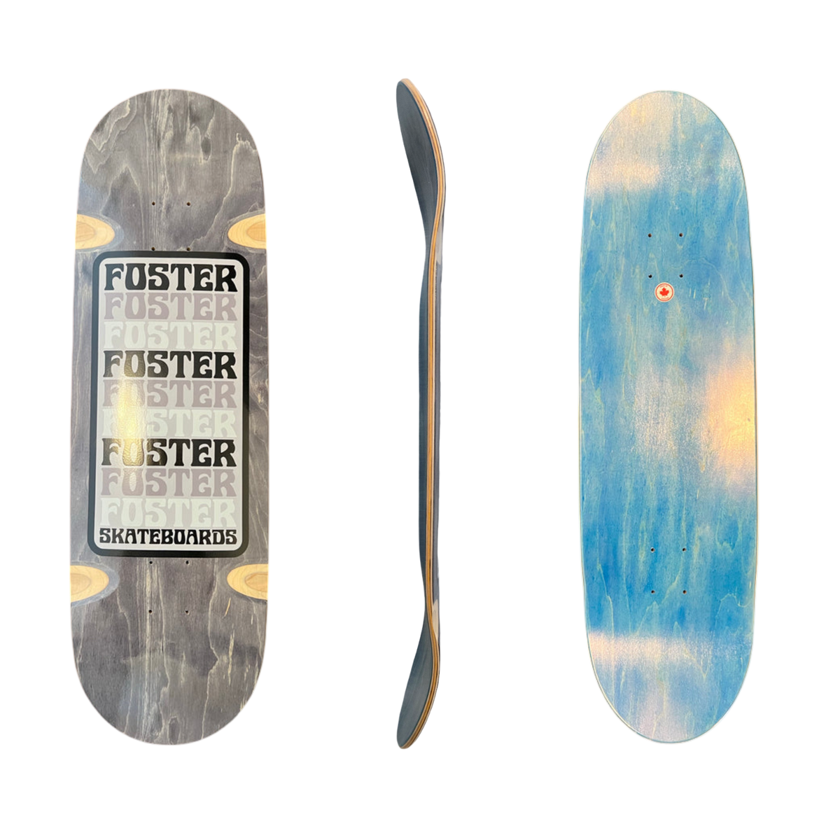 Foster: 9.25" Football Skateboard Deck