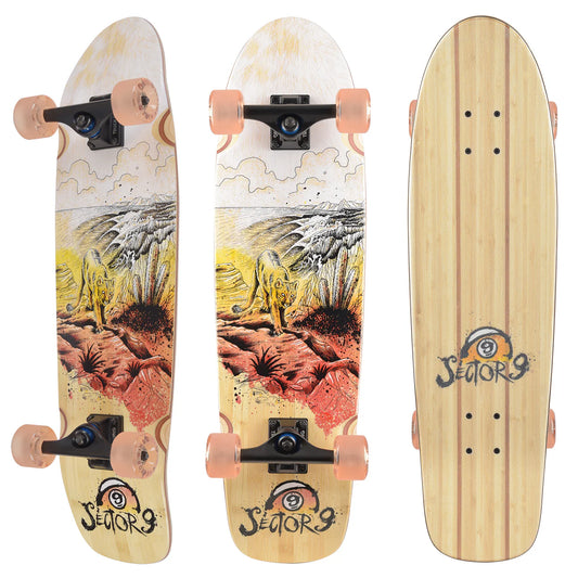 Sector 9: Bamboozler Patrol Longboard Skateboard Complete