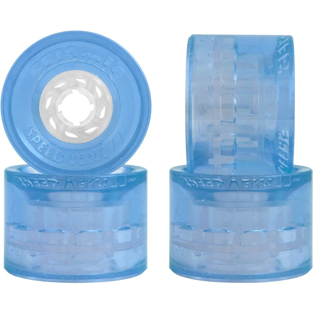 Seismic: 77mm Speedvent Longboard Wheels