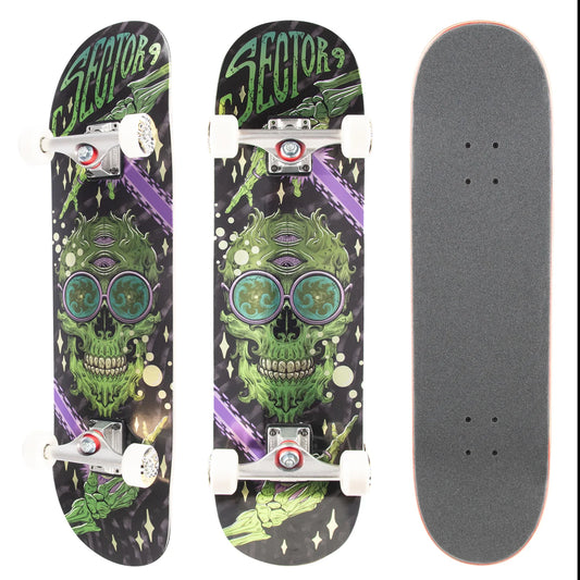 Sector 9: Death Ray 8" Skateboard Complete