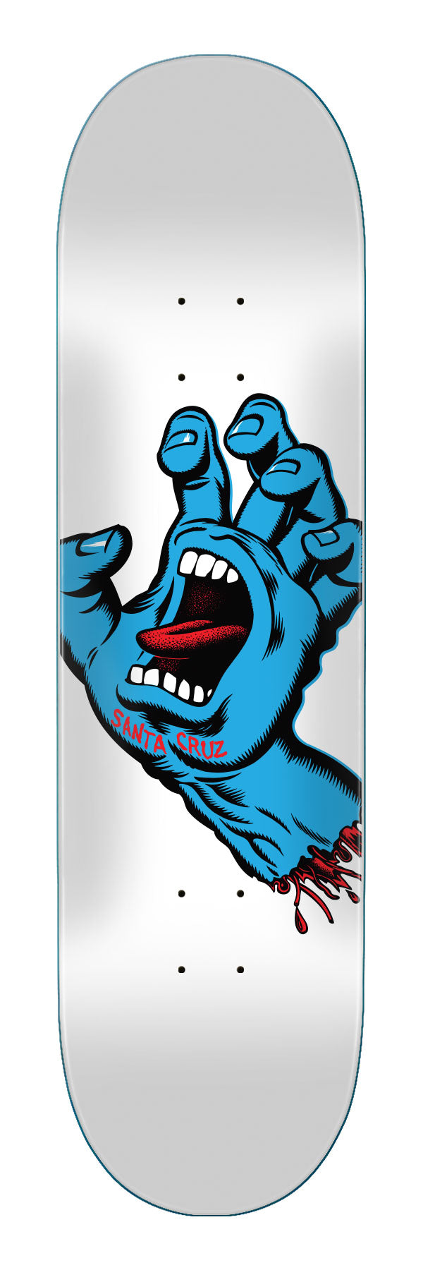 Santa Cruz: 8.25" Screaming Hand Skateboard Deck