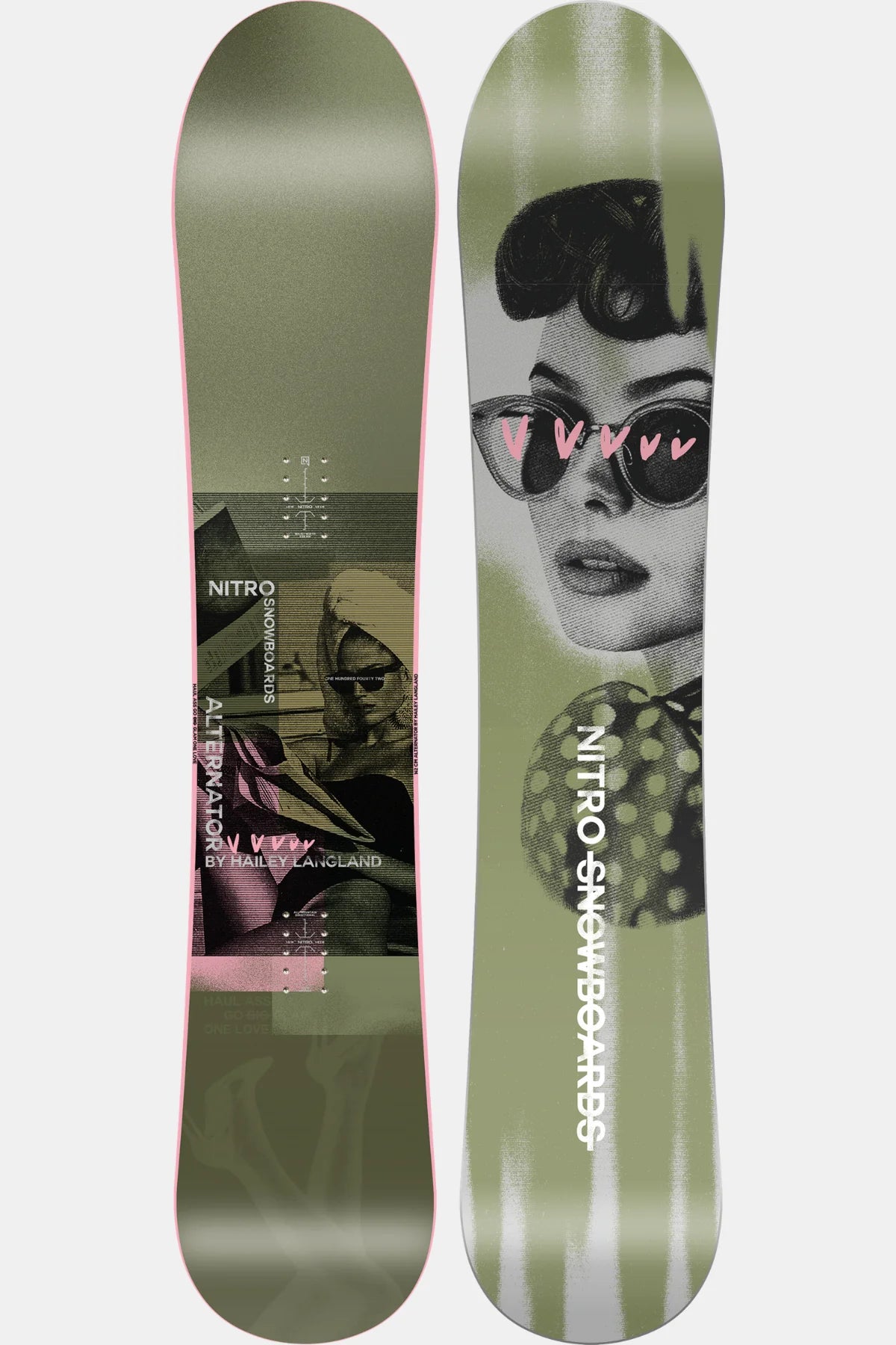 Nitro: Alternator X Hailey Women's Snowboard Deck