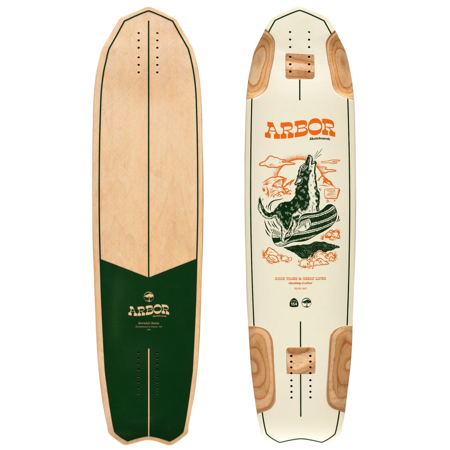 Arbor: Tyler Howell Pro Longboard Skateboard Deck