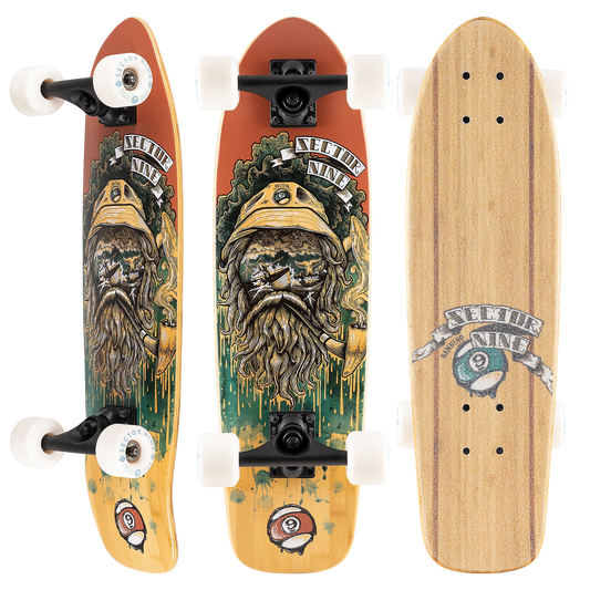 Sector 9: Bambino Skipper Longboard Skateboard Complete