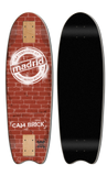 Madrid: Cam Brick Pro Longboard Skateboard Deck